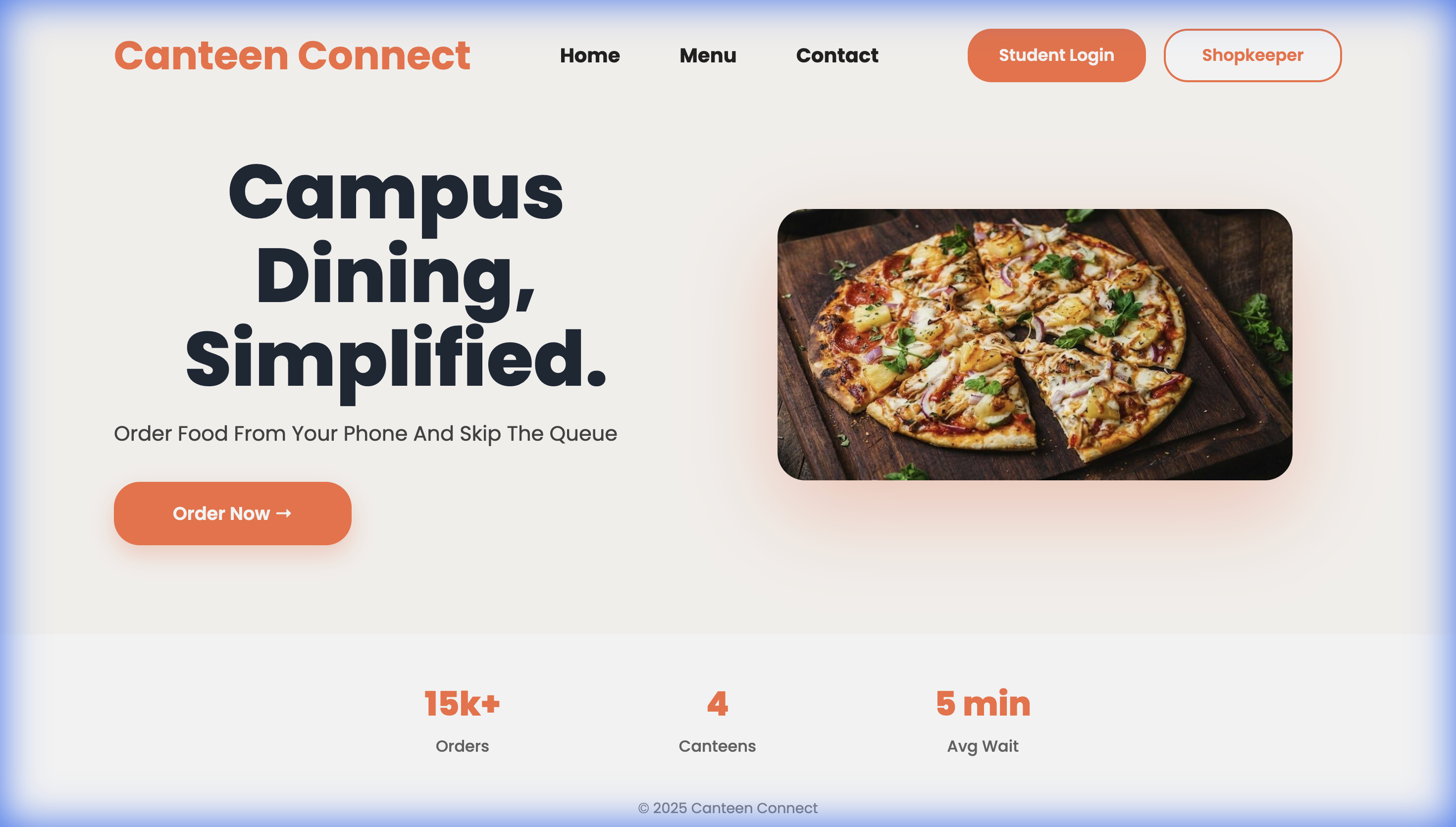 Canteen Connect Screenshot